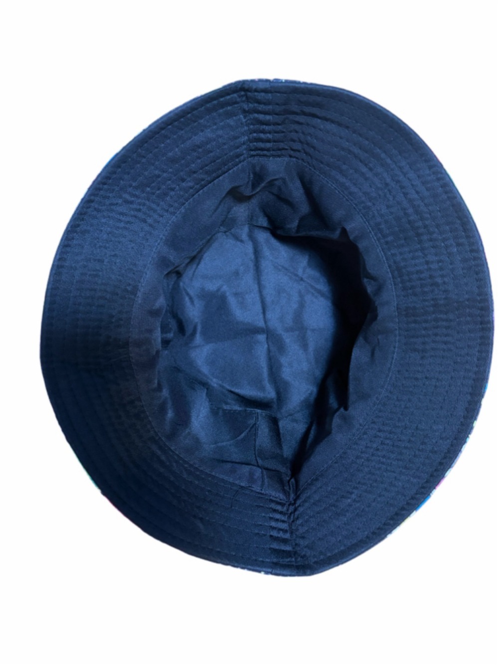 Bucket Hat Multi Color 80s Print - Picture 6 of 6